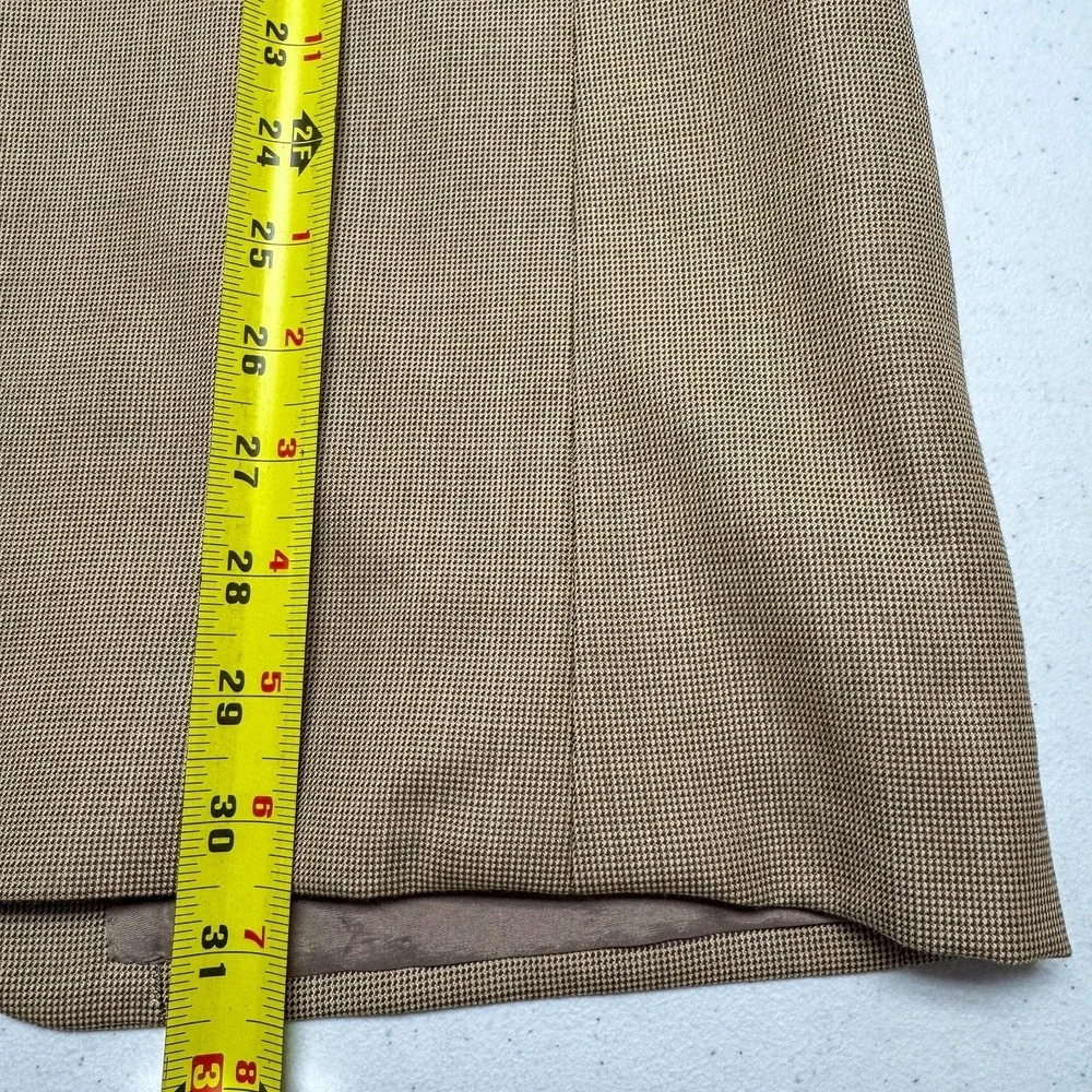 Ralph Ralph Lauren Blazer Mens 40R Brown‎ Check Wool Bamboo Rayon Sport Coat